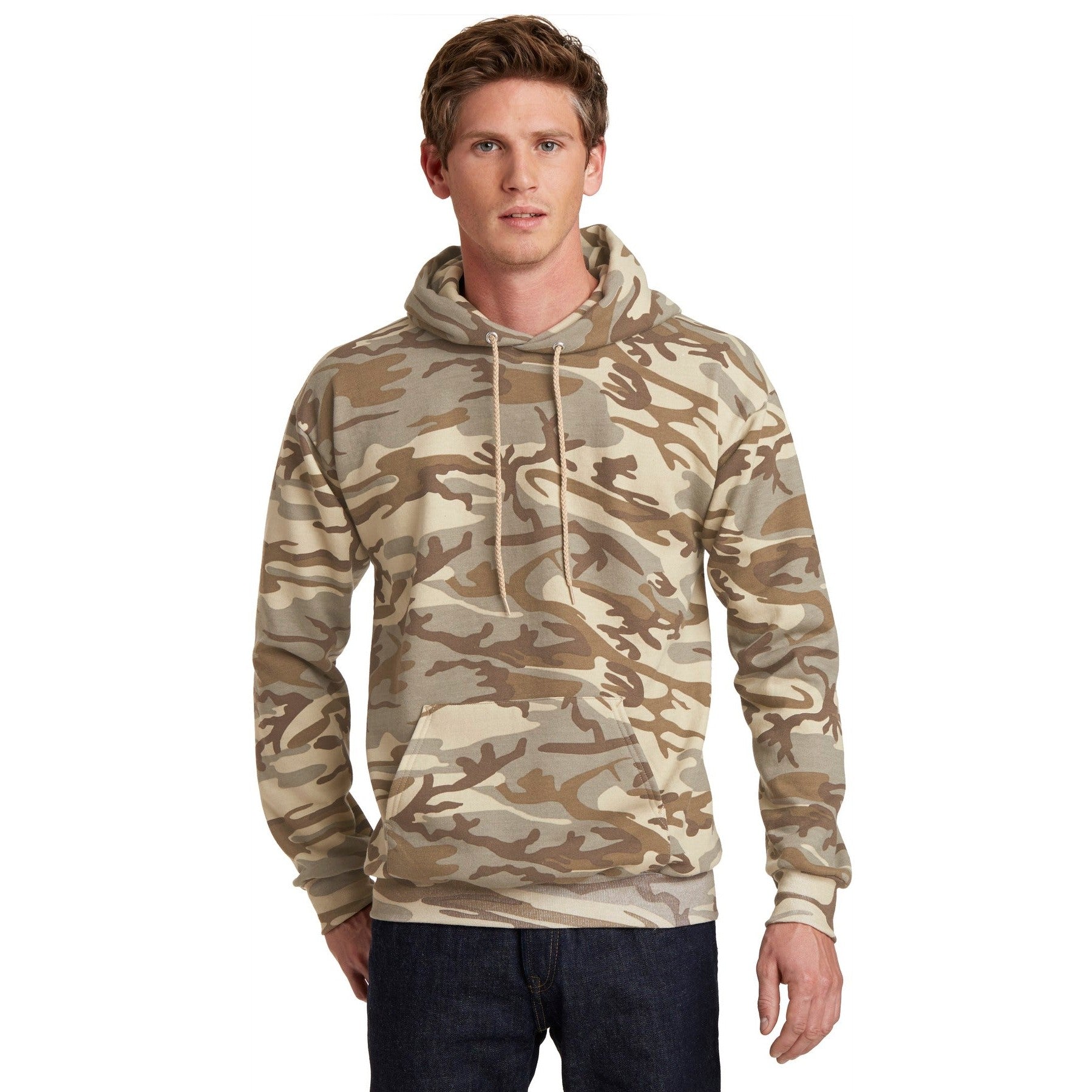 Port & Company-Port & Company® Core Fleece Camo Pullover Hooded Sweatshirt. PC78HC-MedTech-2